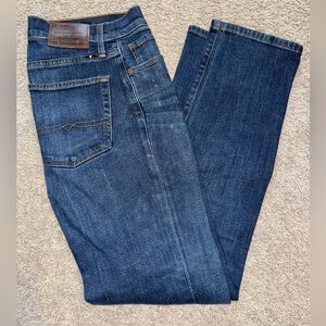 Lucky Brand Men's Dark Blue Straight Jeans